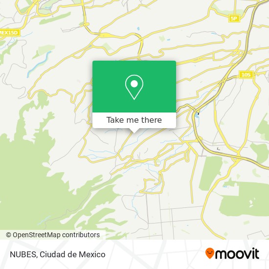 NUBES map