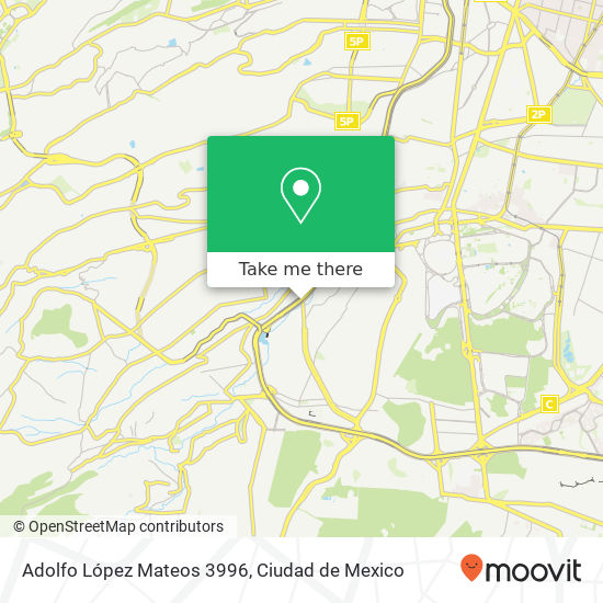 Adolfo López Mateos 3996 map