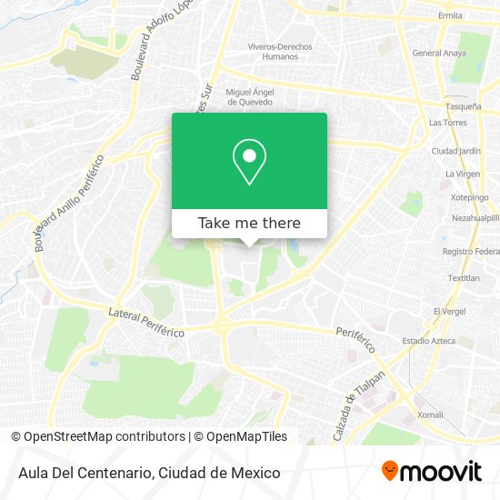 Mapa de Aula Del Centenario