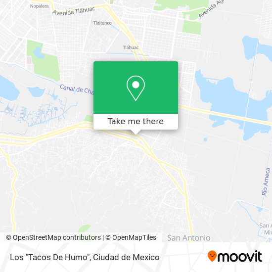 Los "Tacos De Humo" map