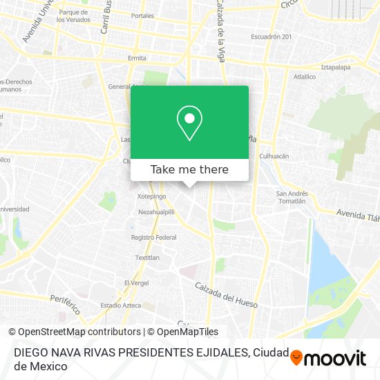 DIEGO NAVA RIVAS PRESIDENTES EJIDALES map