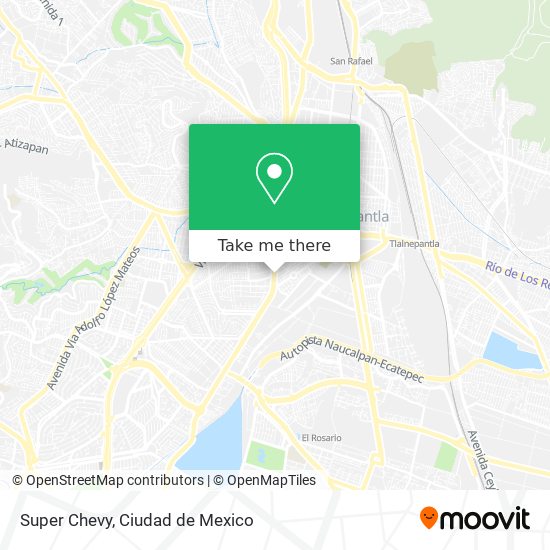 Mapa de Super Chevy