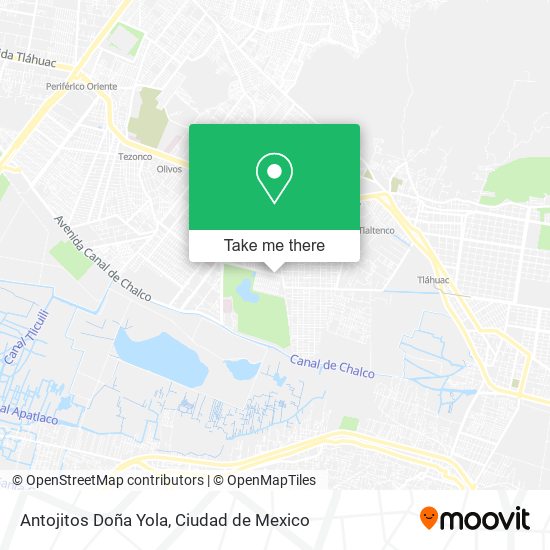Antojitos Doña Yola map