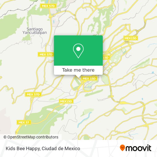 Mapa de Kids Bee Happy