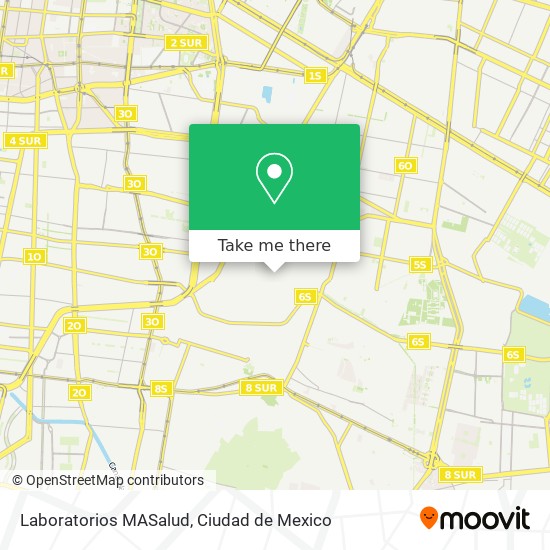 Laboratorios MASalud map