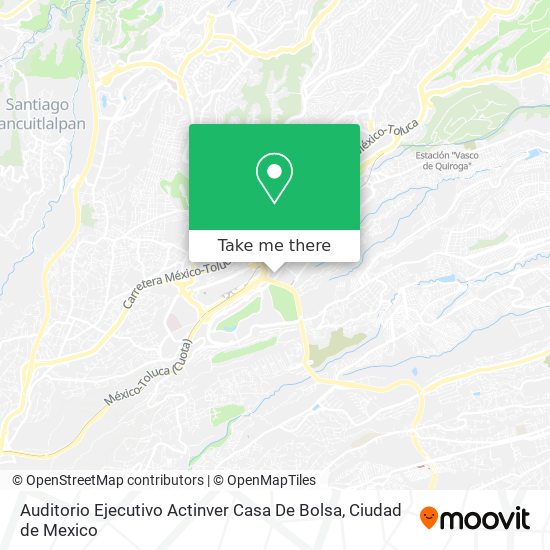 Auditorio Ejecutivo Actinver Casa De Bolsa map