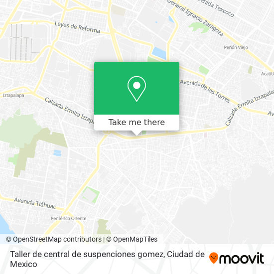 Taller de central de suspenciones gomez map