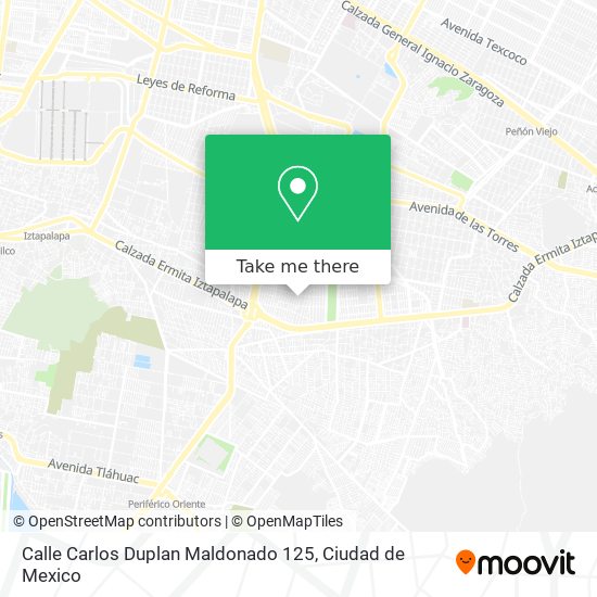 Mapa de Calle Carlos Duplan Maldonado 125