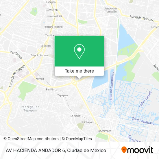 AV  HACIENDA ANDADOR 6 map