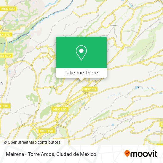 Mairena - Torre Arcos map