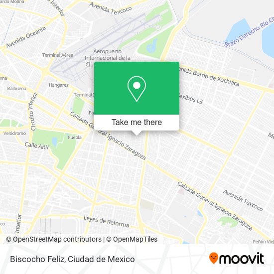 Biscocho Feliz map