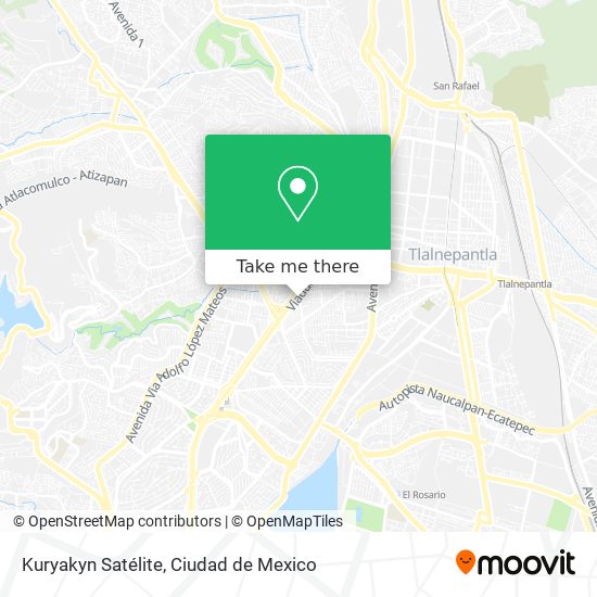 Mapa de Kuryakyn Satélite