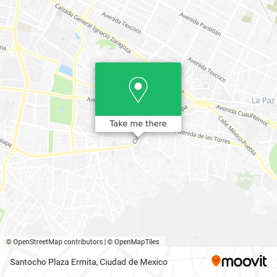 Santocho Plaza Ermita map