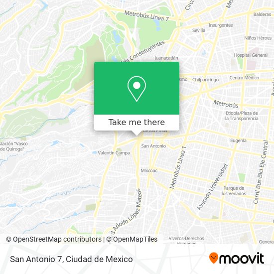 San Antonio 7 map