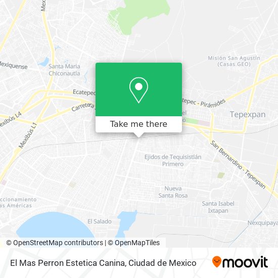 El Mas Perron Estetica Canina map