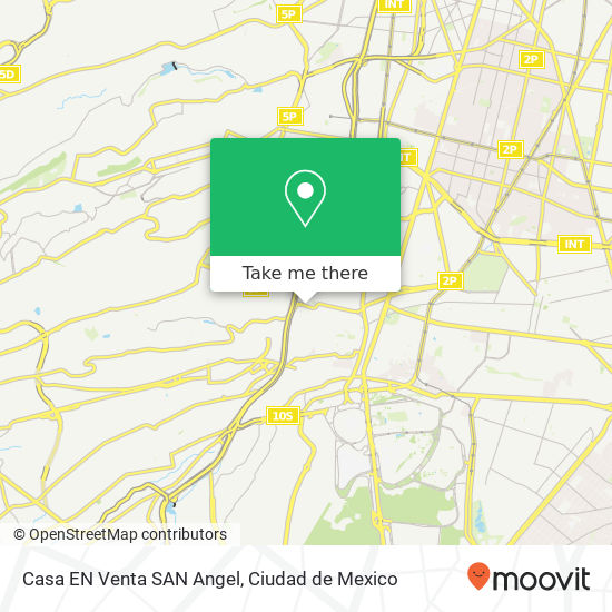 Casa EN Venta SAN Angel map
