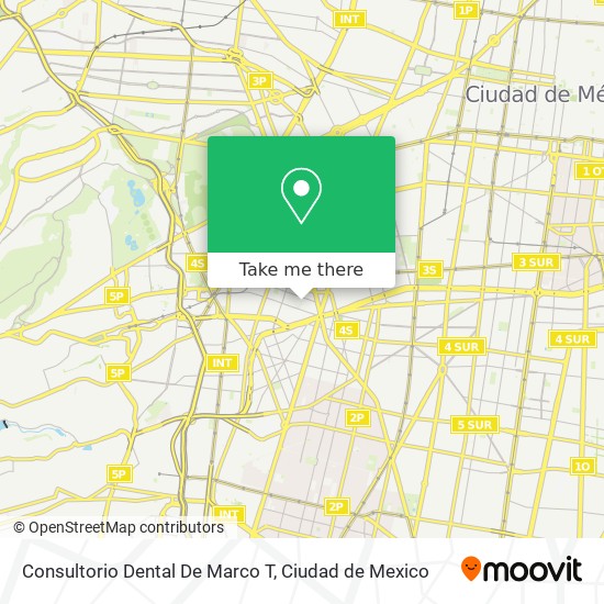 Consultorio Dental De Marco T map