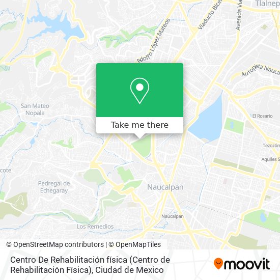 Centro De Rehabilitación física (Centro de Rehabilitación Física) map