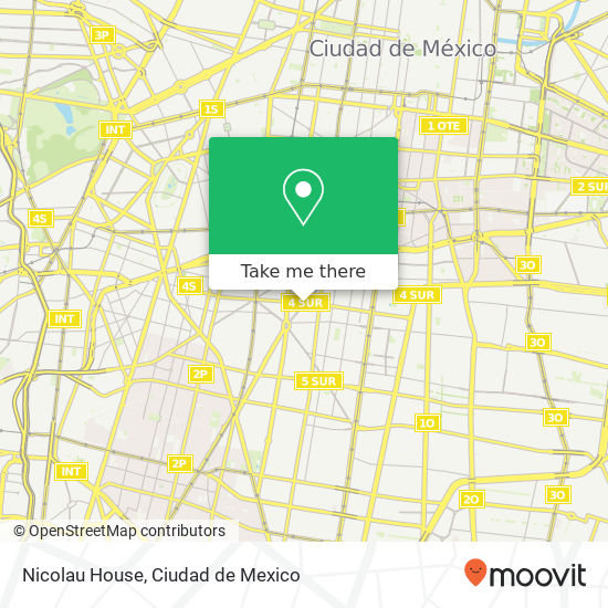 Nicolau House map