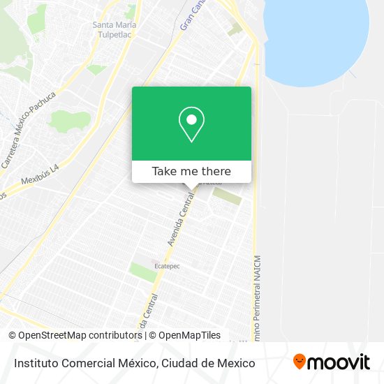 Mapa de Instituto Comercial México