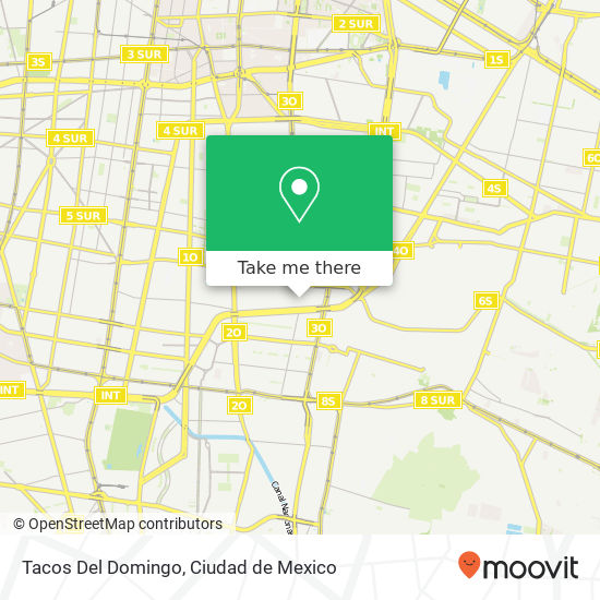 Tacos Del Domingo map