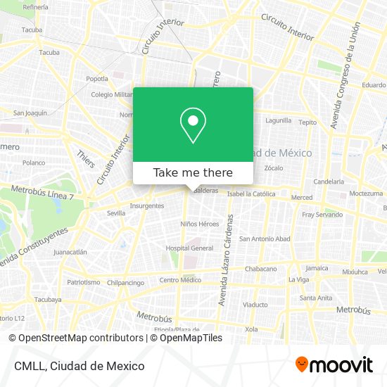 CMLL map