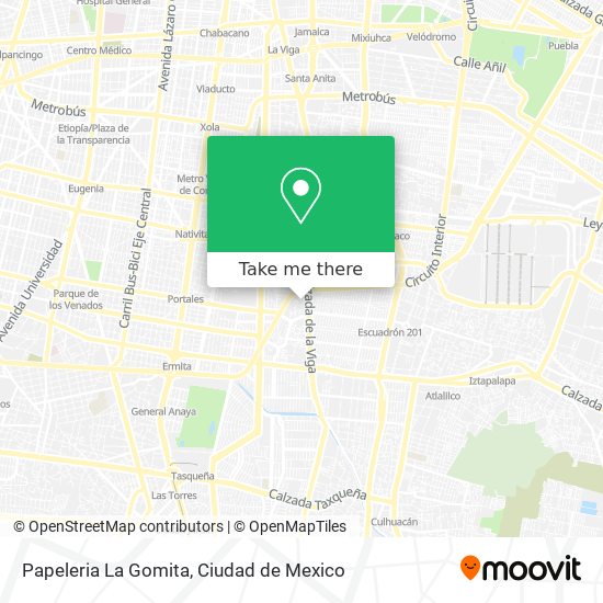 Papeleria La Gomita map