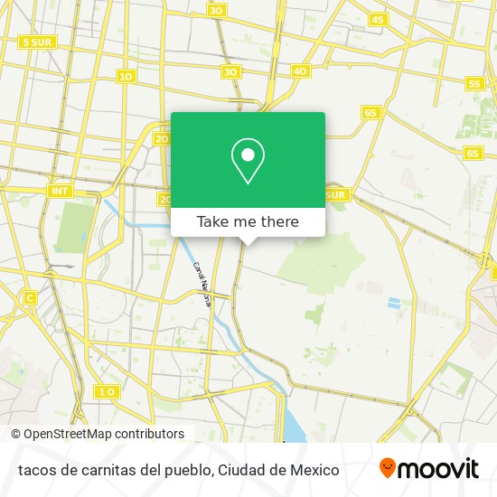 tacos de carnitas del pueblo map