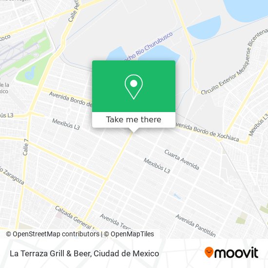 La Terraza Grill & Beer map