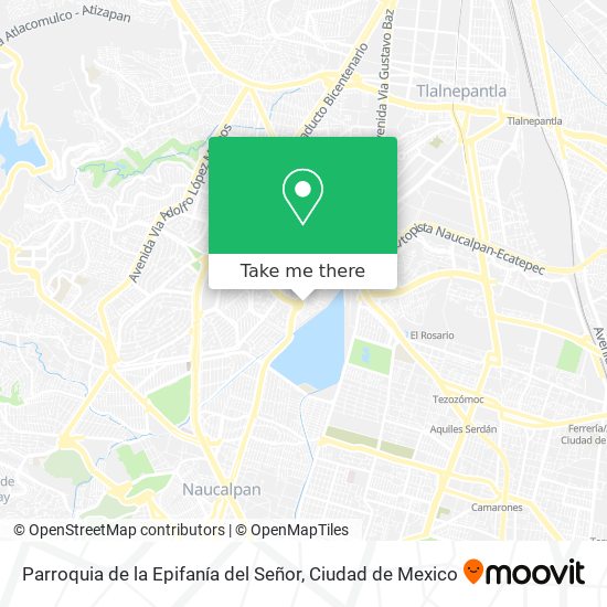 Mapa de Parroquia de la Epifanía del Señor