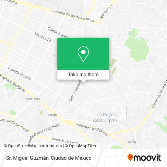 Sr. Miguel Guzmán map
