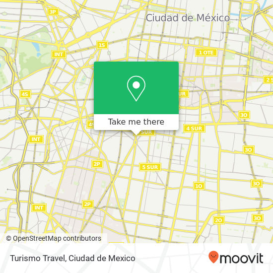 Turismo Travel map