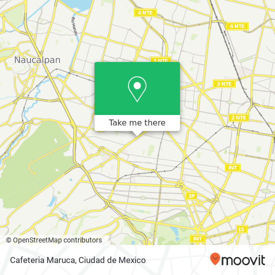 Cafeteria Maruca map
