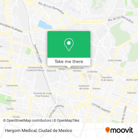 Mapa de Hergom Medical