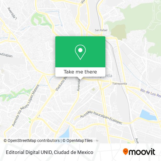 Mapa de Editorial Digital UNID