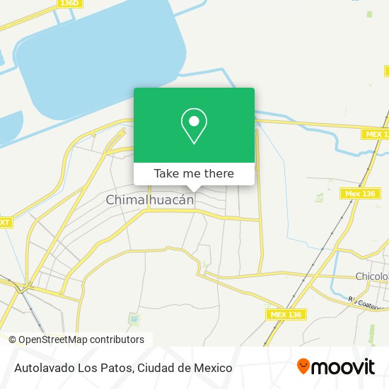 Autolavado Los Patos map
