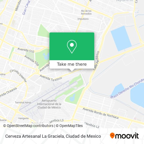 Cerveza Artesanal La Graciela map