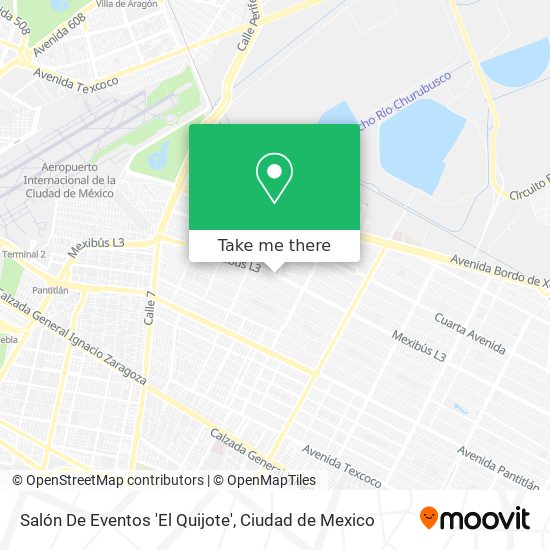 Salón De Eventos 'El Quijote' map