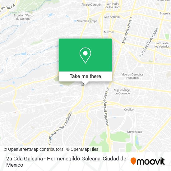 2a Cda Galeana - Hermenegildo Galeana map