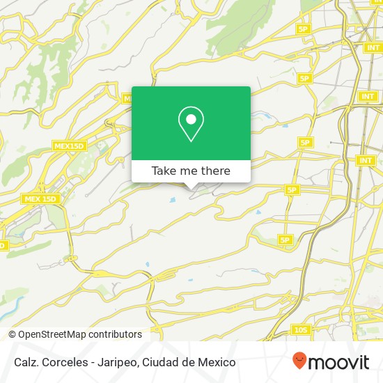 Calz. Corceles - Jaripeo map