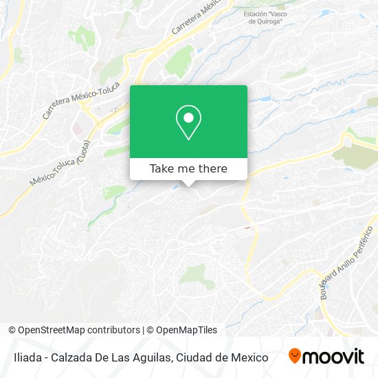 Iliada - Calzada De Las Aguilas map