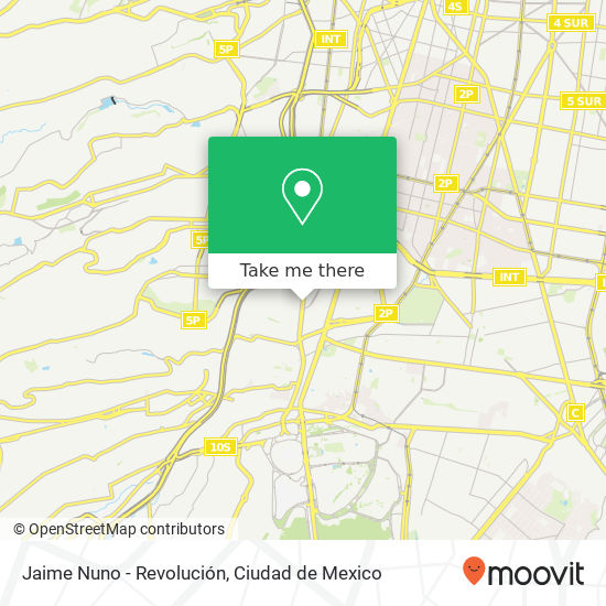 Jaime Nuno - Revolución map