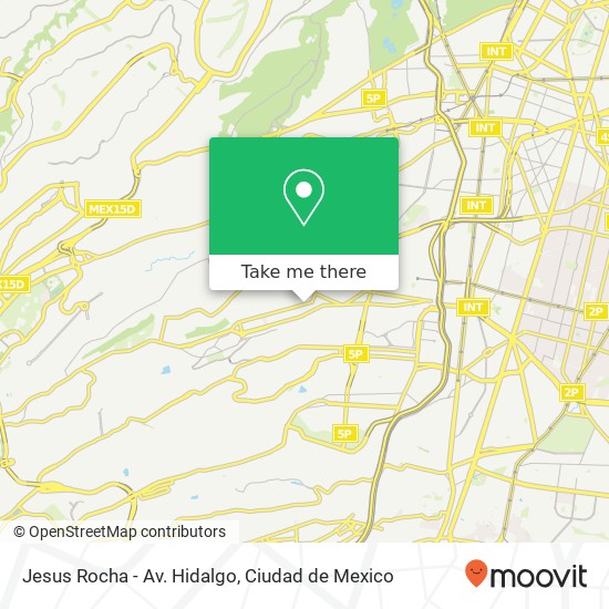 Jesus Rocha - Av. Hidalgo map
