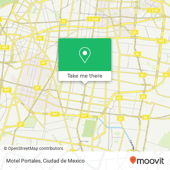 Mapa de Motel Portales
