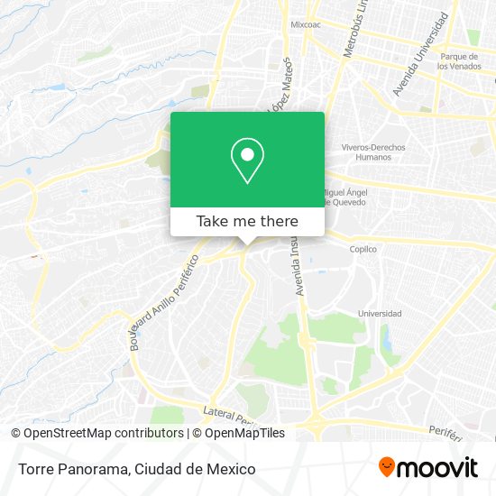 Mapa de Torre Panorama