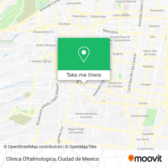 Clinica Oftalmologica map
