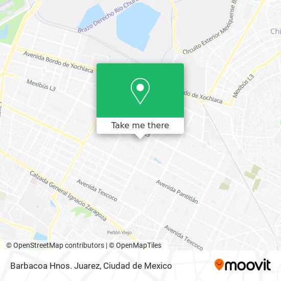 Barbacoa Hnos. Juarez map