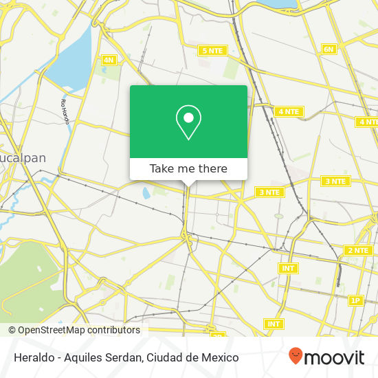 Heraldo - Aquiles Serdan map