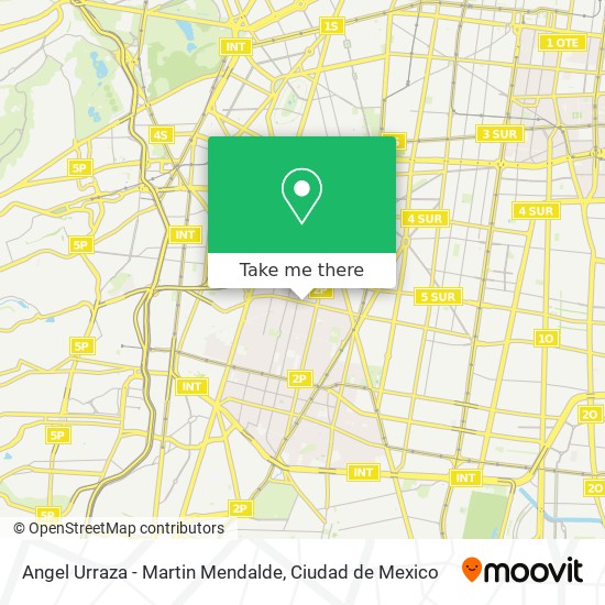 Angel Urraza - Martin Mendalde map