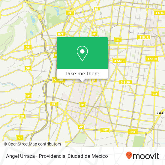 Angel Urraza - Providencia map